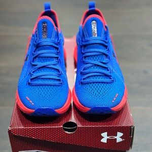 Brand New Women’s Under Armour W Hovr Phantom SE Rf Size 7 Blue Orange Shoe